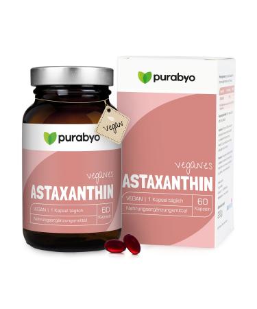 Natural Astaxanthin Vegan |In the glass |With oxidation protection in MCT oil |4 mg pure astaxanthin high dose |From the Atacama desert |2-month supply |From haematococcus pluvialis microalge