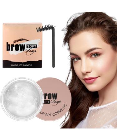 Tsuchiya Eyebrow styling wax clear eyebrow gel - Long-lasting and waterproof - With spoolie natural eyebrow makeup Tsuchiya
