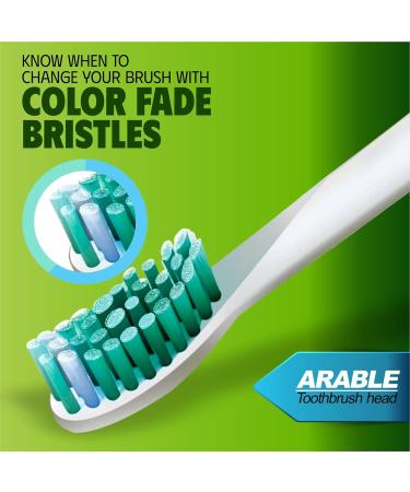 Arable 8 Pcs Philips Sonicare Toothbrush Head Compatible with Philips Sonicare Electric Toothbrush Replacement Heads FlexCare EasyClean Fit Plaque Control Gum Health HealthyWhite DiamondClean Essence+ and Most Snap-on Handles - Buy Online on GoSupps.com