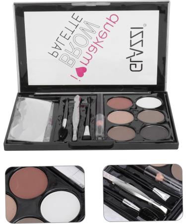 Healvian 4 Sets Eyebrow Powder Set Multifunctional Cosmetic Accessory Sweatproof Eyebrow Makeup Lit e Abs - Buy Online on GoSupps.com