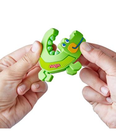 HABA Crocodile Silicone Teething and Grasping Baby Toy - Soothing Relief for Teething Babies - Buy Online on GoSupps.com