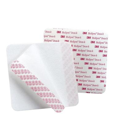 3M Medipore Dress-It Pre-Cut Dressing Covers MEDIPORE TAPE 3.875X4.625 I Box of 25 3M 2954