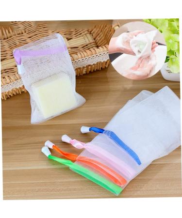 FOMIYES Exfoliating Mesh Soap Saver Bag - Japanese Bubble Net Holder for Enhanced Lather & Long-lasting Soap Use - Buy Online on GoSupps.com