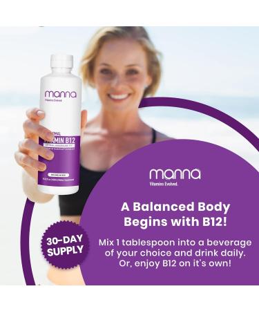 Manna Liposomal Vitamin B12 - Premium Absorption & Energy Support - Buy Online on GoSupps.com