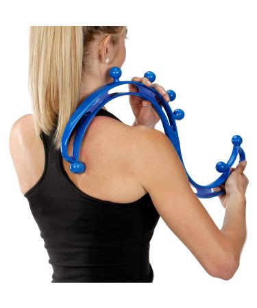 BackJoy Trigger Point Relief Foldable Therapy Lower Back Neck Foot Self Massage Stick Blue One size