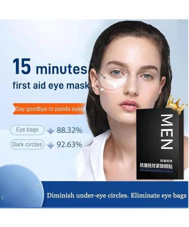 Anti-Wrinkle Firming Eye Patch Water Soluble Collagen Eye Patch Skin Smoothing Gentle Eye Patch Firming Eye Patch for Eye Bags and Eye Bags Removal - Buy Online on GoSupps.com