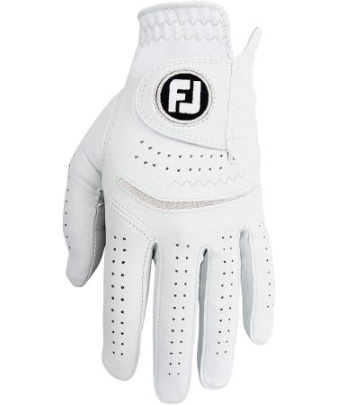FootJoy Men's Contour FLX Golf Glove - Pearl, Size M/L Left Hand - Buy Online on GoSupps.com