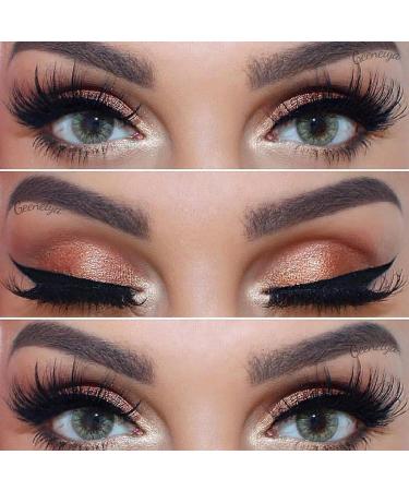 Geeneiya Fairy 3D Fluffy Mink Lashes: 7 Pairs of Wispy Fox Eye Fake Eyelashes for Natural Cat Eye Look - Buy Online on GoSupps.com