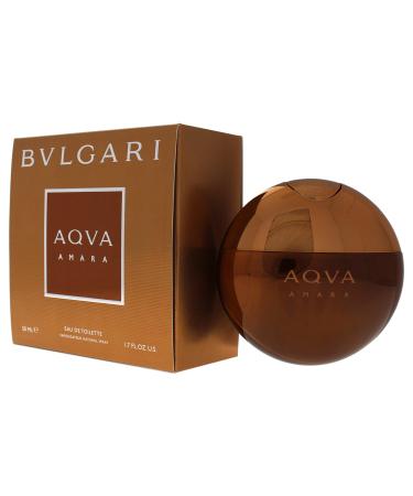 Bvlgari Aqva Amara Eau de Toilette Spray for Men 1.7 Fluid Ounce 1.7 Fl Oz (Pack of 1) - Buy Online on GoSupps.com