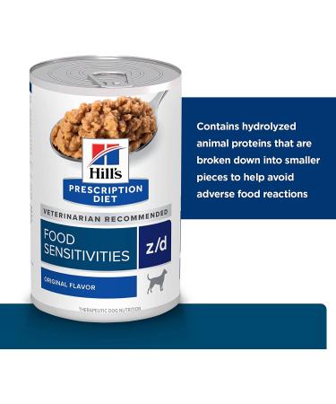 Hill's Prescription Diet z/d Skin/Food Sensitivities Wet Dog Food 13oz (12 Pack) - Buy Online on GoSupps.com