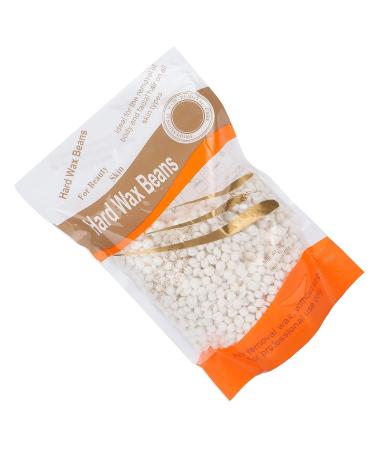 KOSDFOGE 300G Low Melting Point Wax Beans - Effective Hair Removal Wax for Fine Body Hair - Milk White - Buy Online on GoSupps.com