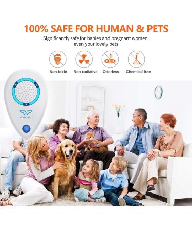Pest Control Repeller Electronic Plug in Pest Control Indoor for Bug and Rodent Mice Insects Ant Mosquito Spider Roach Child and Pets Safe Control. - Buy Online on GoSupps.com