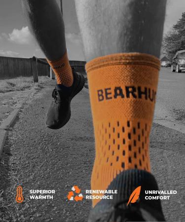 Bearhug Ankle Support for Men and Women - Ankle Brace for Sprained Ankle Ligament Damage and Achilles Tendonitis Support - Bamboo Ankle Strap for Sports Running Gym L 1 - Buy Online on GoSupps.com