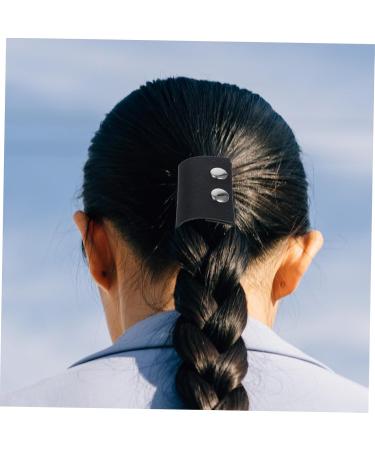 Ipetboom Hair Ring Girl Hair Clips Hair Strips Personalized Hair Ties Hair Accessories Hair Holders Stretch Hair Ties Braid Holder Hair Band Women Headdress Leather Ponytail Miss Cuff - Buy Online on GoSupps.com