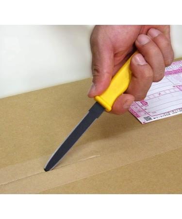 CANARY Corrugated Cardboard Cutter Dan Chan  Safety Box Cutter Knife  Non-Stick Fluorine Coating Blade   Made in JAPAN  Yellow (DC-190F-1) (Bulk 5 pcs) - Buy Online on GoSupps.com