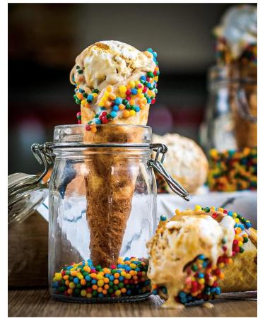 Buy Brightly Colored Crispy Edible Litter Decor Perfect for Ice Cakes & Muffins | 125g - Buy Online on GoSupps.com