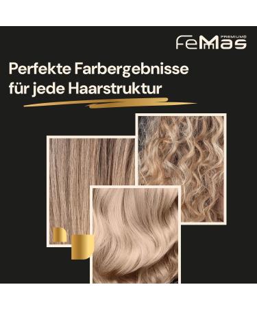  Femmas FemMas Hair colour - Ultra intense light blonde 10.00 - cream with argan oil keratin and ceramides - for permanent hair colour for brilliant colour results and - Buy Online on GoSupps.com