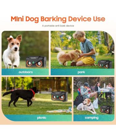 Antibell for Dogs - 50ft Ultrasonic Anti-Bark Device | 3 Training Modes for Indoor & Outdoor Use - Buy Online on GoSupps.com