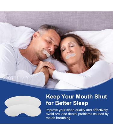 Mouth Tape for Gentle Sleep: 90PCS Strips for Better Nose Breathing, Less Mouth Breathing, Improved Night Sleep and Snoring - Lip Type - Buy Online on GoSupps.com