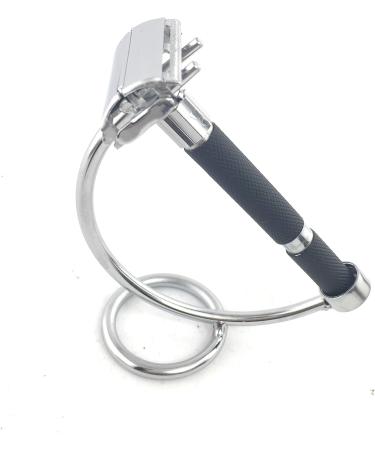 Buy G.B.S Razor Safety Curved Stainless Steel Stand | Polished Razor Holder for Drying & Protection - International Shipping Available - Buy Online on GoSupps.com