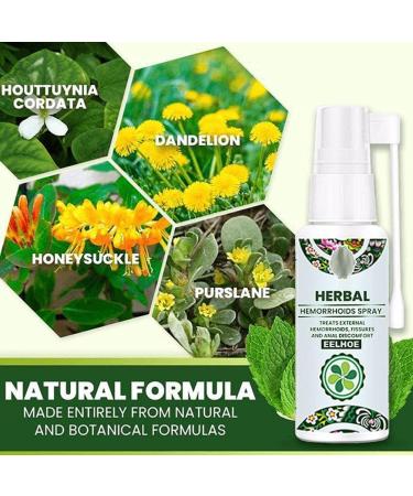 30ml Natural Herbal Hemorrhoids Spray-Hemorrhoids Ointment Treatment Spray for Hemmoroid Anus Prolapse Anal Fissure - Buy Online on GoSupps.com