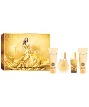 HyBrid & Company Jadin'coir 4Pcs Gift Set For Women 50ml-Perfume&50ml-Mist&50ml-Bodylotion&50ml-Shower Gel