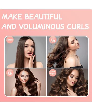 Shop Moguri Heat-Free Curlers - 3 Flexi Poles for Effortless Overnight Curls | Perfect for All Hair Types | Cream Color - Buy Online on GoSupps.com