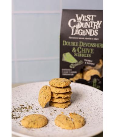 West Country Legends Nibbles Pick N Mix | Choose From 3 Flavours | Cheddar Double Devonshire & Chive Cheddar & Apple - Pack of 2 X 85g - Buy Online on GoSupps.com