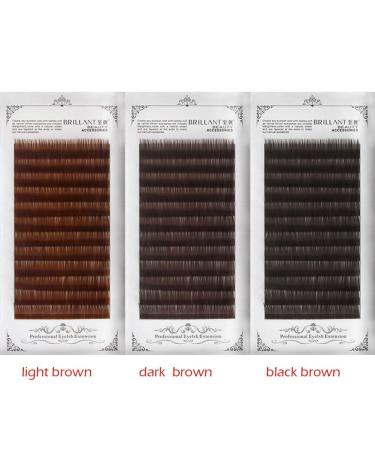 Scala 0.10mm C Curl 10mm Dark Brown Individual Eyelash Extension - Natural False Lashes - Buy Online on GoSupps.com