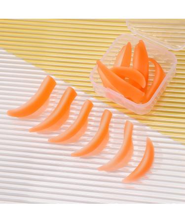 Lash Lift Pad Lamination Shield - Mega L Curl Orange Eyelash Perming Rods for Longer Lifted Lashes - Buy Online on GoSupps.com