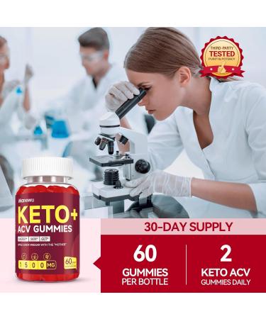 Buy Advanced Keto ACV Gummies - 1500mg Organic Apple Cider Vinegar Vegan Gluten-Free - Boost Metabolism & Energy - 60 Count Made in USA - Buy Online on GoSupps.com