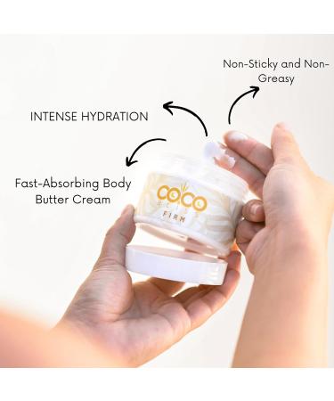 Cocobliss Skin Tightening Cream - Firming Moisturizer for Bums Legs Tummy & Body - Hydrating Guaran Coco Butter & A a Oil - Unisex Glow with Vanilla Scent - International Shipping Available - Buy Online on GoSupps.com