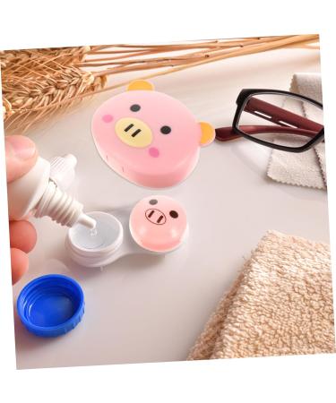 Solustre 8 STK Contact Lens Case Portable Travel Set with Mirror Eye Care Holder for Lenses Ideal for International Shipping - Buy Online on GoSupps.com