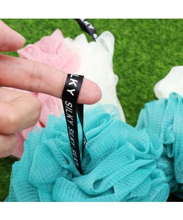 Beaupretty 3pcs Loofah Shower Sponge Set - Mesh Bath Puff & Scrubber Ball for Soft Cleaning | Ideal for Spa & Home Use - Buy Online on GoSupps.com