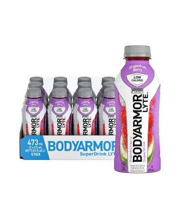 BODYARMOR Lyte Dragonfruit Berry 473mL Bottles Pack of 12
