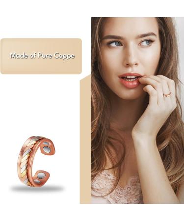 Magnetic Therapy Joint Bone Ring - Relieve Arthritis & Migraines | Magnetic Jewelry in Gift Box (K) - Buy Online on GoSupps.com