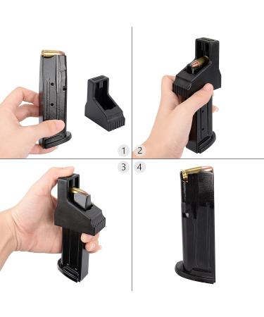Ideagle Magazine Speed Loaders 2 Pack - Double Stack 9mm Pistol Mag Loader - Buy Online on GoSupps.com