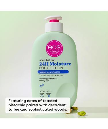 eos Shea Better Lotion pour le corps Cr me de pistache hydratante 24 heures l g re et non grasse Avec beurre de karit naturel 473 ml - Buy Online on GoSupps.com