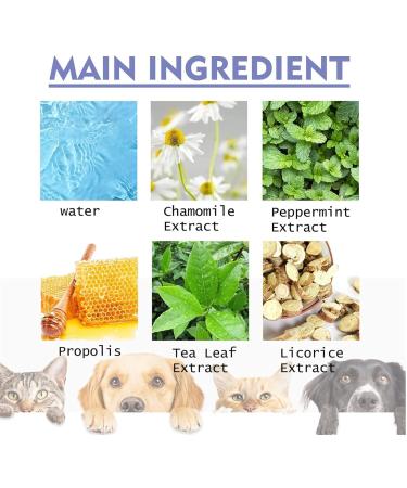 Sofenthiss - Sofenthiss Teeth Cleaning Spray for Dogs & Cats Dog Teeth Cleaning Spray Pet Oral Spray Clean Teeth Pet Breath Freshener Spray No Brushing Pet Oral Care Spray (3Pcs) - Buy Online on GoSupps.com