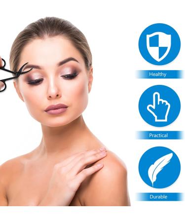 Fomiyes Curved Eyebrow Pliers & Slant Tip Tweezers - Eyebrow Salon Set for Precision Hair Removal - International Shipping Available - Buy Online on GoSupps.com