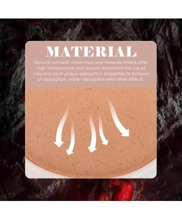 NOLITOY Volcanic Stone Oil-absorbing Ball Natural Oil Surface 5x3cm Pink - Buy Online on GoSupps.com