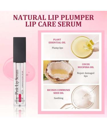 Hetrfly Color Changing Lip Gloss Pink Tinted Lip Plumper Serum - Natural Moisturizing Balm for Repair Hydration & Fine Line Reduction Pink Lip Serum - Buy Online on GoSupps.com