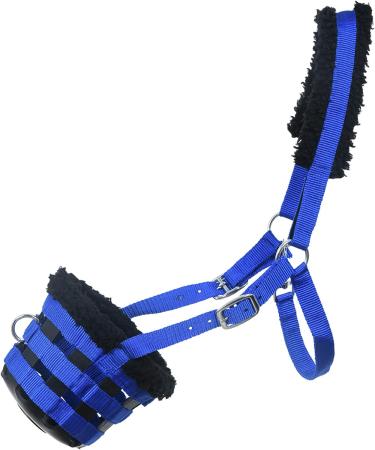 YOU Muzzle for Horse Pasture | Royal Blue Cob Size | Best International Shipping - Buy Online on GoSupps.com