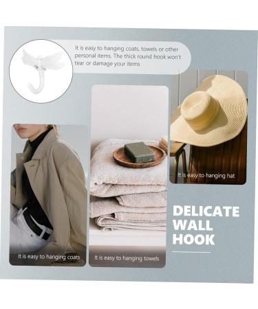 Alipis 2 Sets Dragonfly Hook Towel Hooks Metal Clothes Rack Robe Hook Key Hanging Hook Shower Cartoon - Buy Online on GoSupps.com