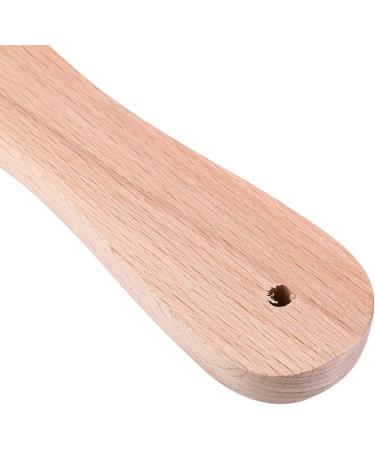 Leather Sharpener with Wooden Handle | Multifunctional DIY Craft Polish for Knives Razors & Tools - International Shipping - Buy Online on GoSupps.com