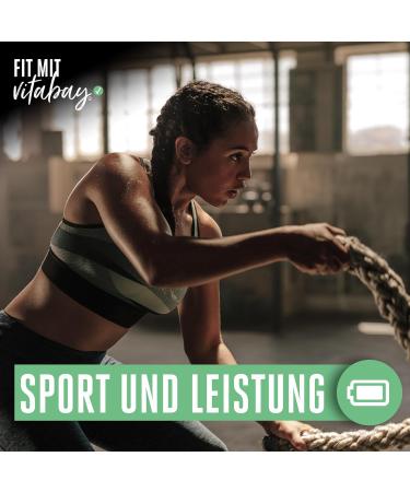 Vitabay Taurin Capsules 1000mg - High-Dose Vegan Taurine (360 Count) - Pure Amino Acid No Additives | International Shipping Available - Buy Online on GoSupps.com