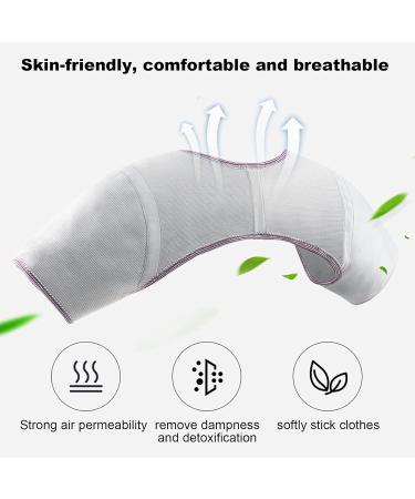 Double Shoulder Support - Breathable Adjustable Graphene Fibre Shoulder Brace Wrap for Unisex - XL Size - Pain Relief & Protection - Buy Online on GoSupps.com
