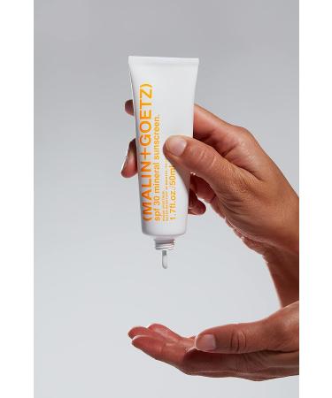 Malin + Goetz SPF 30 Mineral Sunscreen 1.7 fl. oz. - Broad Spectrum Protection - Buy Online on GoSupps.com