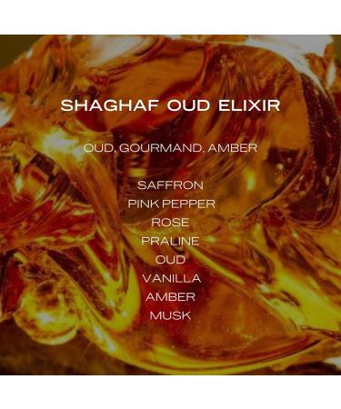 Swiss Arabian Shaghaf Oud Elixir Oud Gourmand Amber Fragrance - Notes of Saffron - Perfume for Women and Men - 2.5 oz EDP Spray - Buy Online on GoSupps.com