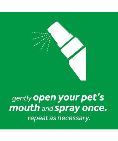 Fresh Breath Vanilla Mint Oral Care Spray for Dogs 4oz - Made in USA | TropiClean - Buy Online on GoSupps.com
